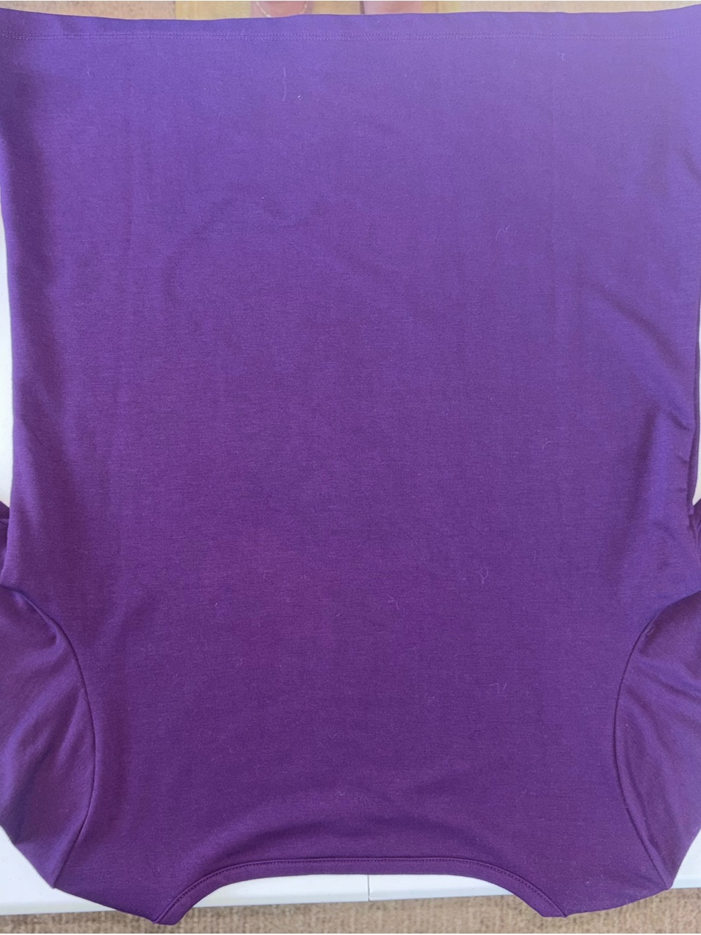 Banana Republic Eggplant Purple Crewneck Long Sleeve Top - Picture 2 of 4